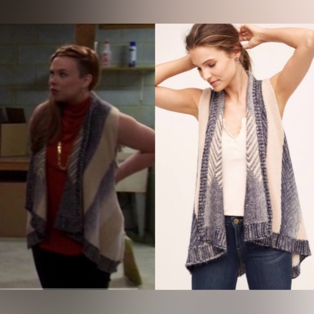 NWT! Anthropologie Sleeping On Snow Mailbu Vest Wool Blend Women’s Sz XS/Small